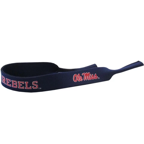 Mississippi Rebels Ole Miss 16" Neoprene Sunglasses Strap (Croakies) NCAA Cover