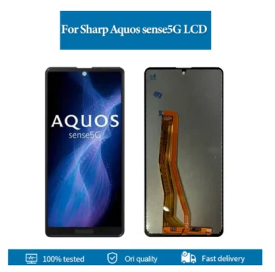 OEM For Sharp Aquos sense5G LCD Display SHG03 Touch Screen Digitizer Assembly - Image 1 of 3