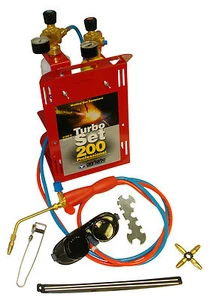 Oxyturbo turbo set 200 portable gas welding & brazing kit - Picture 1 of 4