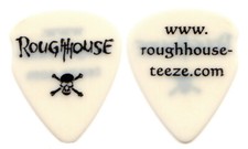 RoughHouse Guitar Pick : Tour 80s Glam Metal Teeze skull