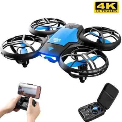 Drone con videocamera 4k leggero controller app cell mini drone 4k HD con camera - Immagine 1 di 4