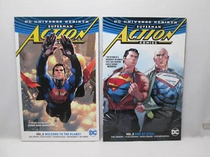 Superman Action Comics Vol 2 & 3 DC Universe Rebirth TPB SC Like New - Picture 1 of 9