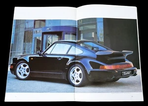 PORSCHE 911 964 Coupè Cabrio Targa Turbo 3.3 depliant brochure + tecnica 1991 B4 - Foto 1 di 4