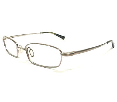 Monturas para gafas Oliver Peoples OP-670 BC plateadas rectangulares borde completo 49-17-135 Foto 1 de 4