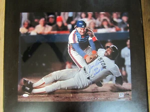 Jim Rice Autograph Signed 16 X 20 Photo Boston Red Sox JSA 1986 World Series - Picture 1 of 1