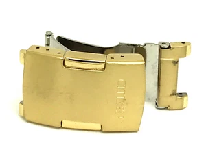 Citizen CB5912-50E Men's Watch Replacement Clasp + End Links 20mm Gold Steel - Picture 1 of 7