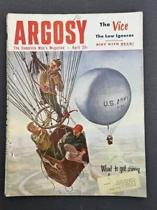 Argosy Magazine April 1954 - Beer, Weight Loss, Panic Station, Iron Curtain - Picture 1 of 2