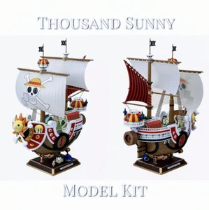 Large One Piece Thousand Sunny Model Kit With Figures - Picture 1 of 18