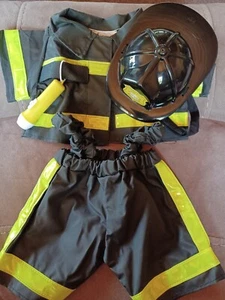 Build a Bear Feuerwehrmann Kostüm Outfit Kleidung passt den meisten 14" - 18"  - Bild 1 von 4