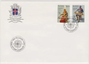 Iceland FDC 1985, Europa C.E.P.T., European Year of Music - Picture 1 of 1