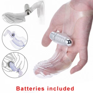 Finger Banger G-spot Vibe Vibrator Strap-on Dildo Sex Toys for Women Couples USA - Picture 1 of 12