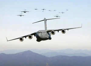 C-17 Globemaster III (Domination) POSTER 24 X 36 Inches U.S. Military Aircraft - Picture 1 of 2