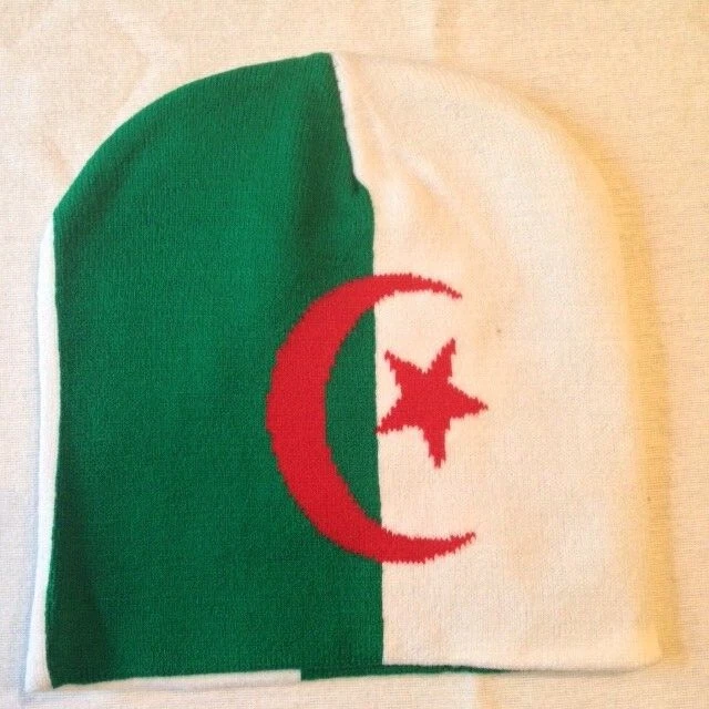 Bonnet Algérie - ALGÉRIE - DRAPEAU - LIVRAISON GRATUITE - Photo 1/1