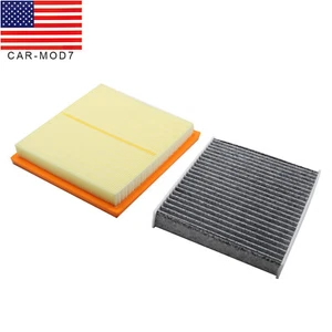 For Subaru Ascent Impreza Crosstrek US COMBO Engine&Carbon Cabin Air Filter Set - Picture 1 of 8