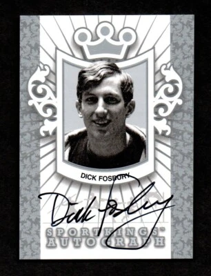2013 Sport Kings autógrafo prata DiICK FOSBURY campeão olímpico RIP /50* - Imagem 1 de 2