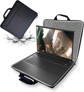18Inch Hard Gaming Laptop Sleeve, EVA Protective Antishock Case Compatible for 1 - Afbeelding 1 van 12