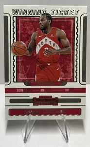 Kawhi Leonard 2019-20 Panini Contenders Winning Ticket INSERT CARD# 1 - Picture 1 of 2