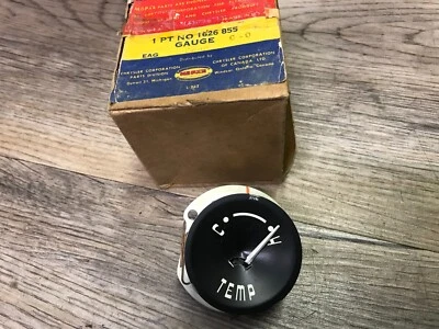1955 DODGE CORONET ROYAL NOS MOPAR TEMPERATURE GAUGE 1626855 - Image 1 of 2