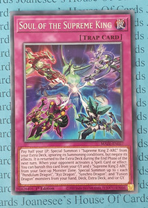 Soul of the Supreme King MAZE-EN27 Rare Yu-Gi-Oh Card 1st Edition New