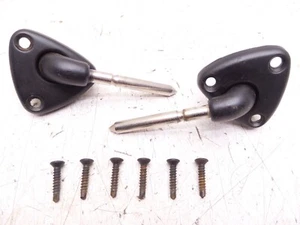 82-92 Camaro Firebird Trans Am T-Top Tops Sun Visor Mounts Mount Black 20229349 - Picture 1 of 21