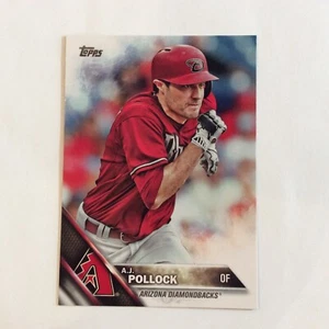 Topps #130 A.J. 2016 Pollock Arizona Diamondbacks - Imagen 1 de 2