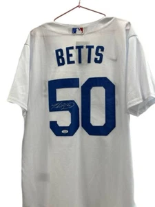 Mookie Betts MLB JERSEY SIGNED AUTOGRAPHED Los-Angeles Dodgers JSA COA - Picture 1 of 8