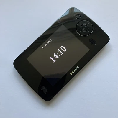 Philips GoGear SA6185 8GB Slim Media Player & FM Radio +Build In Speaker Black - Image 1 of 4