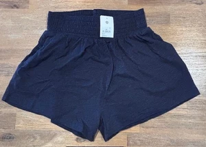 Girls size 12 Navy blue Knit Shorts elastic waist Target NEW 078 - Picture 1 of 3