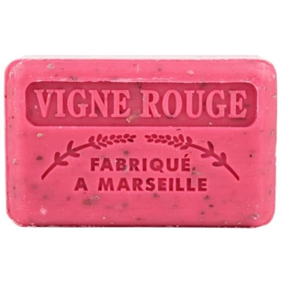 Foufour Rote Trauben Marseille Seife, 125 g