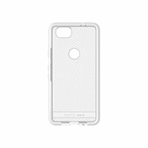 Tech 21 Evo Check Case Cover for Google Pixel 2 Clear White T21-5804 - Picture 1 of 3