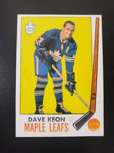 1969-70 Topps - Dave Keon #51 - EX-NM - Hockey Set Break - Picture 1 of 3