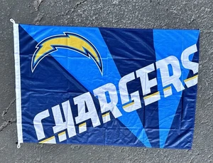 San Diego LA Chargers Football Team Flagge 28x42 NFL Football Fan Dekor Schraube - Bild 1 von 8
