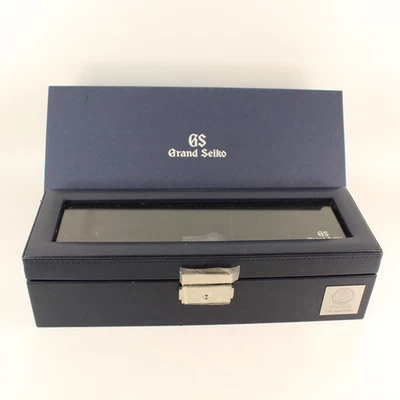 GENUINE GRAND SEIKO 5 WATCH STORAGE BOX BLUE PROMOTIONAL 15TH ANNIVERSARY - Image 1 of 4