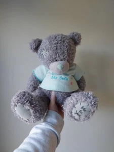 You Make Me Smile Tshirt Me To You Tatty Teddy Bear Grey Blue 12 Inches - Picture 1 of 8
