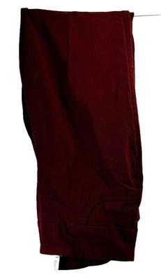 Ruby Rd. Women's Burgundy Pants Regular Fit Size 8 - Elastic Waist 32" - Image 1 of 4