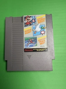 Cartucho de juego Super Mario Bros Duck Hunt TRACK Meet NES Nintendo LIMPIO PROBADO - Imagen 1 de 3