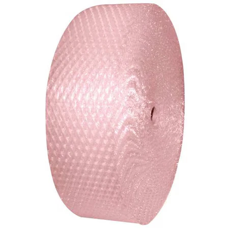 Rollo de burbujas antiestático 48" X 250 pies, 1/2" de espesor, rosa, Pk2, 5Vep9 Foto 1 de 1
