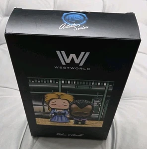 WESTWORLD LOOT CRATE ARTIST SERIES DOLORES & ARNOLD VINYL FIGURES Collectible - Picture 1 of 7