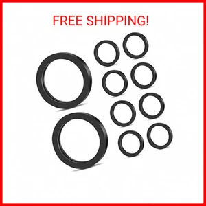 10 Pieces Replacement Gas Gaskets Gas Can Spout Gaskets Fuel Washer Seals Rubber - Picture 1 of 2