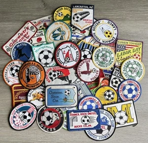 LOTE X56 Parches Vintage Años 80 90 Pensilvania Club de Fútbol Juvenil (Ver Fotos) - Imagen 1 de 5