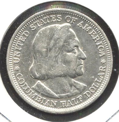 1893 50C Columbian Silver Commemorative - Image 1 of 2