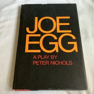 Joe Egg: A Play by Peter Nichols (1967 Hardcover BCE) - VG - Picture 1 of 8