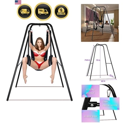 Soporte Columpio Sexual con Eslinga Sexual Ángulo Ajustable Fácil Montaje Muebles de Dormitorio Foto 1 de 4
