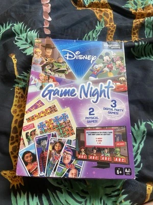 Disney Game Night Board Game 5-Pack Family Friendly Complete Games — 第 1/2 张图片