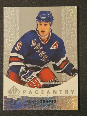 22-23 SP Authentic Adam Graves Pageantry 🚨🚨🚨 New York Rangers  - Image 1 of 2