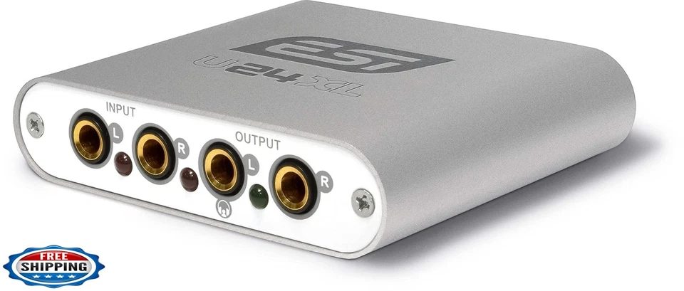 ESI U24 XL | 24-bit USB Audio Interface for PC and Mac with S/PDIF I/O - Image 1 of 4