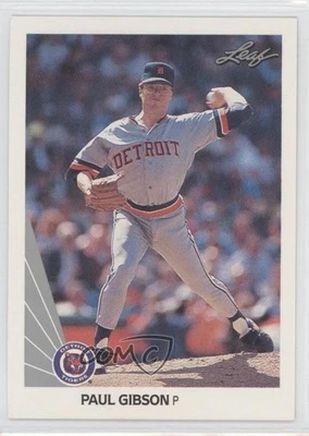 1990 Leaf Paul Gibson #298 - Image 1 of 2