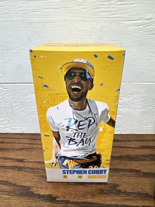 Golden State Warriors 2018 Stephen Curry SGA Bobblehead "Rep The Bay" bobble NIB - Picture 1 of 6