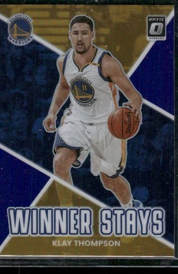 2022–23 Donruss Optic No1 Клэй Томпсон победитель остается фиолетовым - Изображение 1 из 2