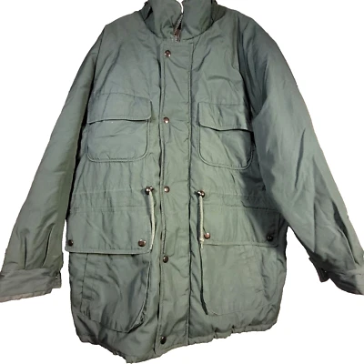 Chaqueta De Colección St Johns Bay Para Hombre Talla L Estilo Militar Pesada Múltiples Bolsillos Foto 1 de 4